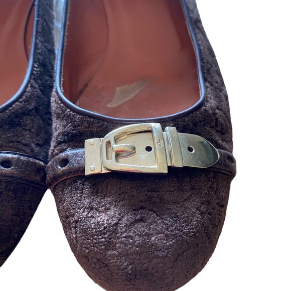 Gucci Velvet Ballet Flats - Picture 9 of 10